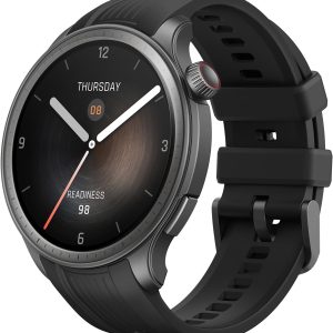 Amazfit Balance Smart Watch 46mm with Body Composition & Health Analysis, Sleep Recovery, GPS, Alexa Built-In, Bluetooth Calling, 14-Day Battery Life, 150+ Sports Modes, for Android iPhone, Black