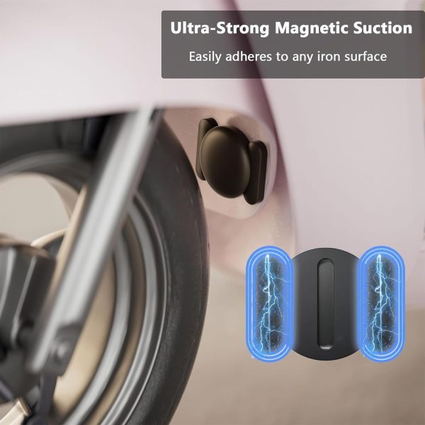 Car GPS Tracking Device for Vehicles,Cars etc,1PCS Real Time GPS Tracker for Car Work with Find My (iOS Only),Tracking Devices for Cars Hidden with Magnetic Case,No Monthly Fee(Black) - Image 3