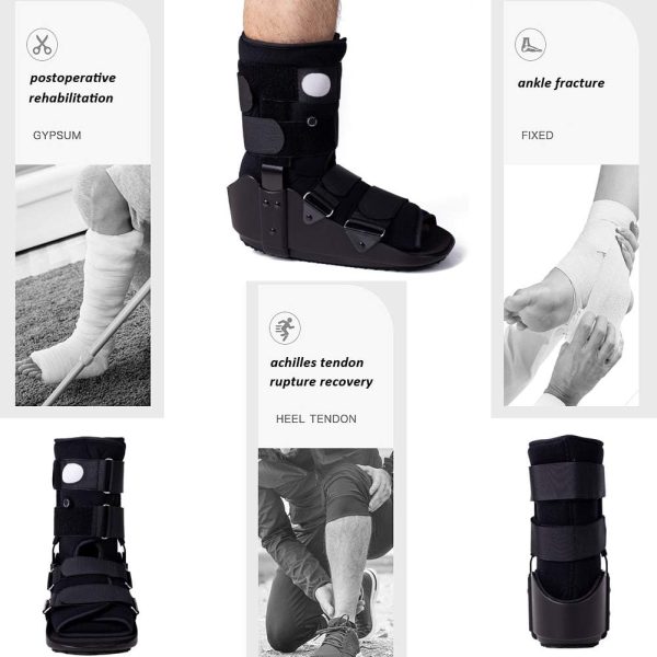 Walking Boot Fracture Boot for Broken Foot, Sprained Ankle-Medium - Image 3